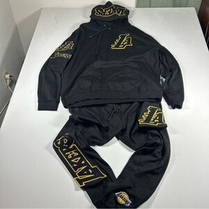 LOS ANGELES LAKERS NBA PRO STANDARD Track Suite Jogger / Sweatshirt Mens 3XL
